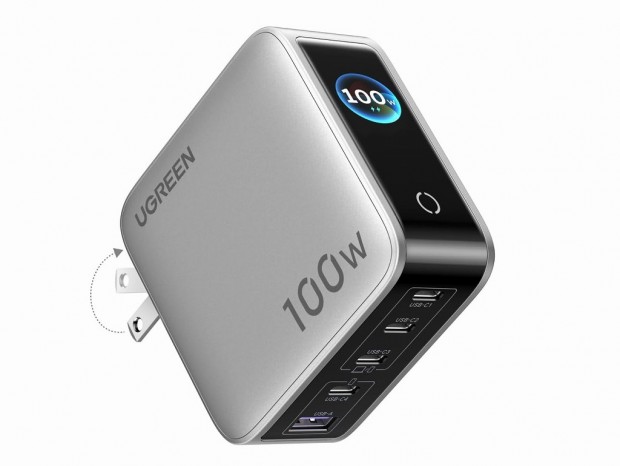 (今日のお買い得) 100W給電やリアルタイム監視に対応したUGREENの5ポート急速充電器が33％オフ