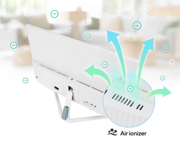 空気清浄機能を内蔵した液晶ディスプレイ、ASUS「VU Air Ionizer」が支援目標達成