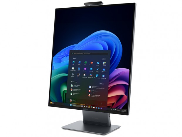 縦横回転対応16:18液晶を搭載、レノボ「ThinkCentre X AIO Aura 縦横回転対応16:18液晶を搭載、レノボ「ThinkCentre X AIO Aura