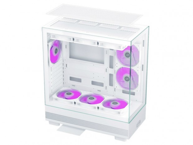 270°パノラマ強化ガラス採用の高拡張ミドルタワーPCケース、CPS「C3 Q500」発売