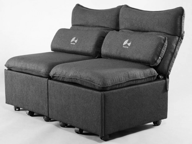 座面下に約51Lの隠し収納、秘密ゾーンも備えたゲーミングソファがBauhutteから