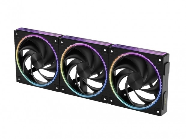 ZALMAN、インフィニティミラーとデイジーチェーン対応の120mmファン3個セット発売