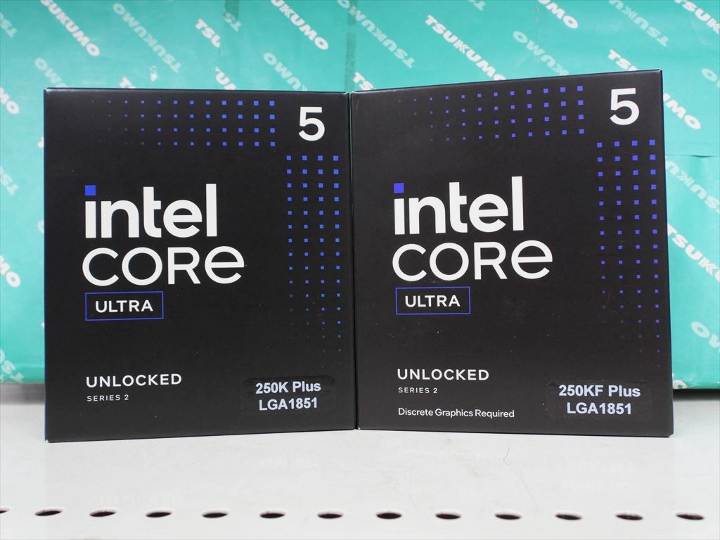 アキバ取材班) 待望の「Core Ultra 5 250K/KF Plus」が発売、入荷数は
