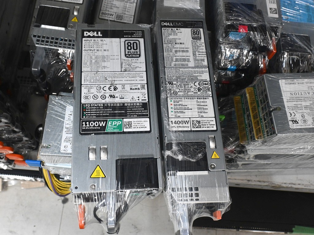 お買い得中古品情報) 1400WのPLATINUM認証電源が2,800円！？サーバー用