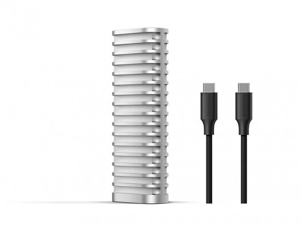 TERRAMASTER、防水・防塵や1.2トン耐圧に対応する堅牢M.2 SSDエンクロージャー「D1 SSD」