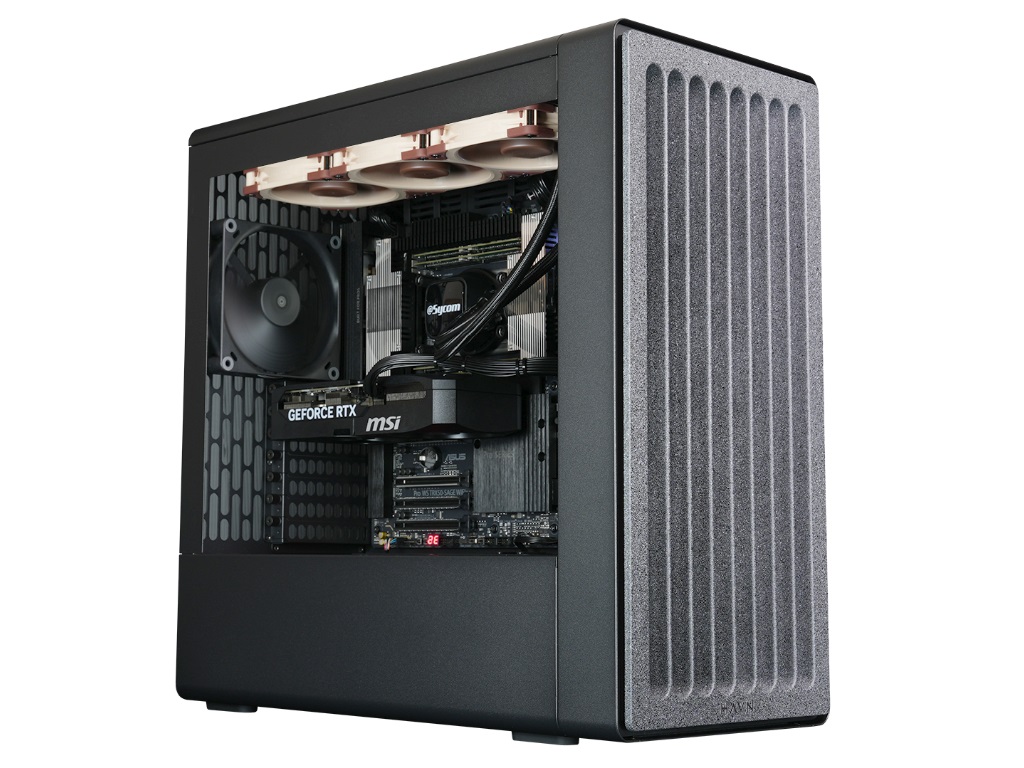 サイコム、最大64コアのRyzen Threadripper 9000とオリジナル水冷搭載