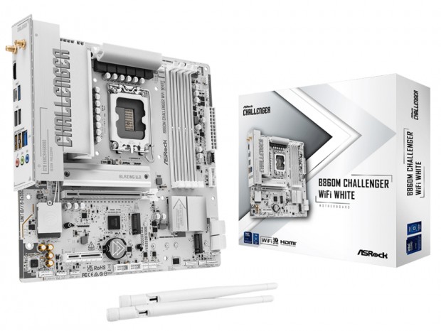 ASRock「Challenger」シリーズから、Intel B860採用MicroATXマザーボード2種発売