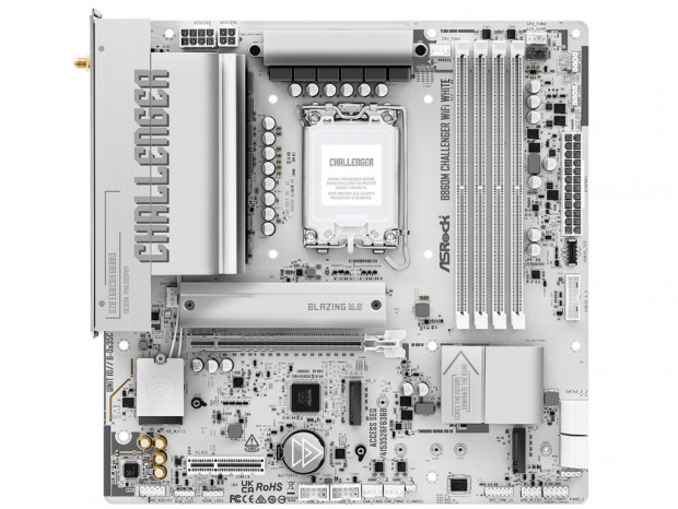 B860M Challenger WiFi White
