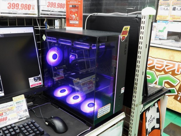 「G-GEAR ピラーレスモデル」が発売