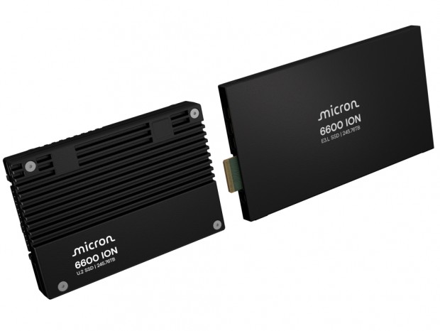 世界最大245.76TBの大容量SSD「Micron 6600 ION」出荷開始。ラックスペースは82％削減