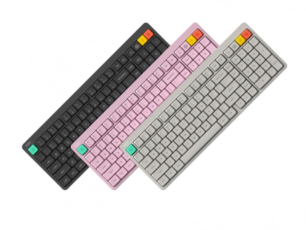 タッチバーとドットマトリクスインジケーター搭載メカニカルキーボード