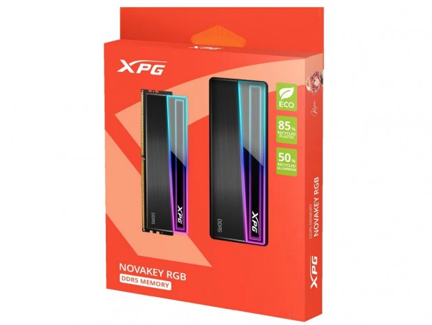 奥行きを魅せるインフィニティミラー搭載DDR5メモリ、XPG「NOVAKEY RGB」登場