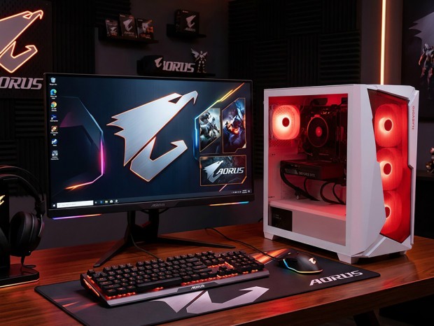 GIGABYTE、Ryzen 7 5700X搭載の白いエントリーゲーミングPC「OWL」「SWAN」発売