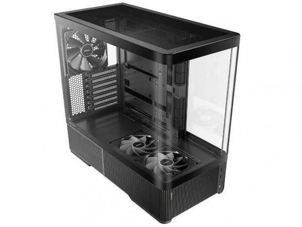 3面強化ガラスパネルのピラーレスPCケース、Antec「C6 Curve Air」シリーズ計3種発売
