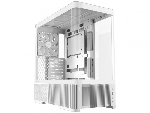 3面強化ガラスパネルのピラーレスPCケース、Antec「C6 Curve Air」シリーズ計3種発売