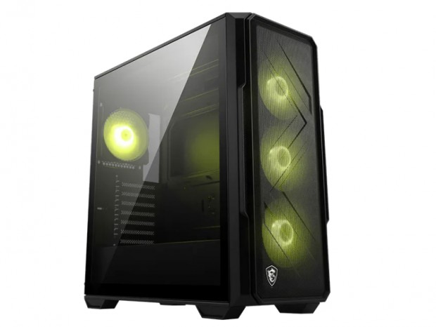 MSI、4基のARGBファンを標準装備するフロントメッシュのゲーミングPCケース2種発売