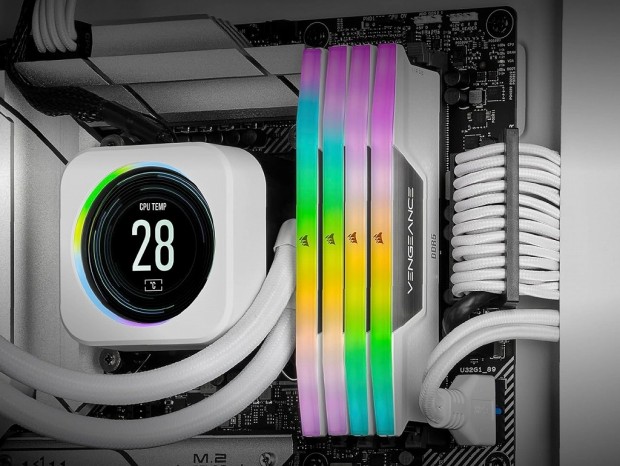 VENGEANCE RGB DDR5 White
