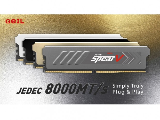 GeIL、動作電圧1.10VのJEDEC規格対応DDR5-8000メモリ発表
