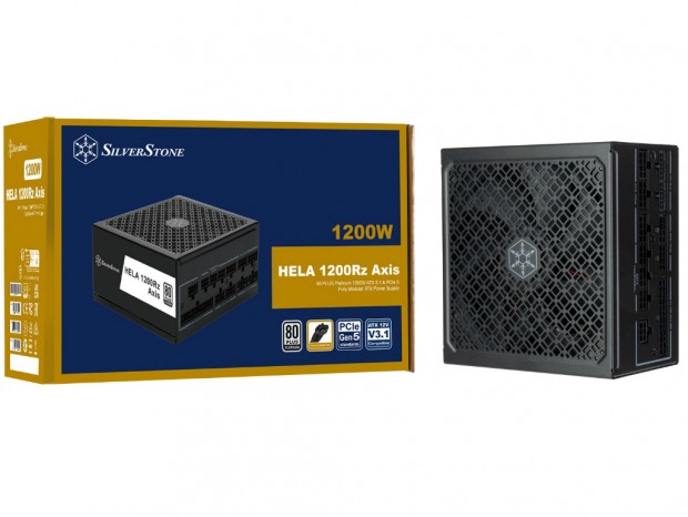 12V-2×6コネクタを2系統搭載するPLATINUM電源、SilverStone「HELA 1200Rz Axis」
