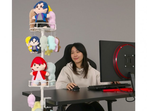 ぬいぐるみ収納 ぬいタワー デスクタイプ