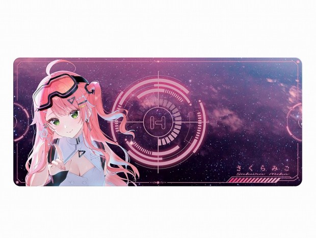 HYTE×さくらみこコラボの限定キーキャップ・マウスセット「Sakura Miko Keycap + Mouse Pad」が発売
