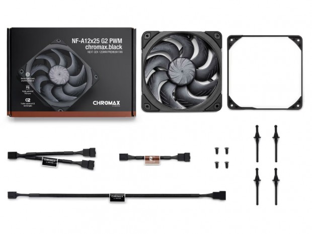 NF-A12x25 G2 PWM chromax.black