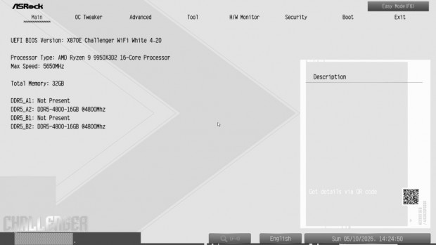 X870E Challenger WiFi White