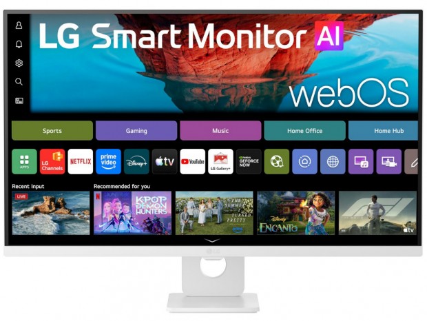 LG、webOS搭載31.5型4Kスマートディスプレイ「32U721SB-W」など計3モデル
