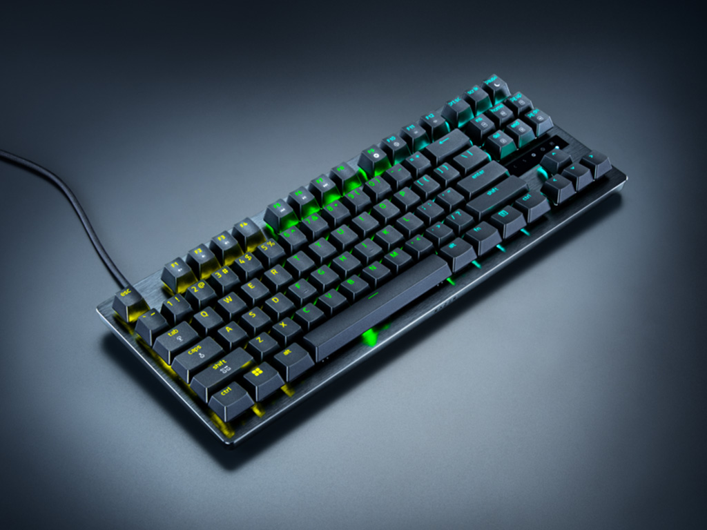 8,000Hz HyperPolling対応、Razerの競技向けテンキーレスキーボード