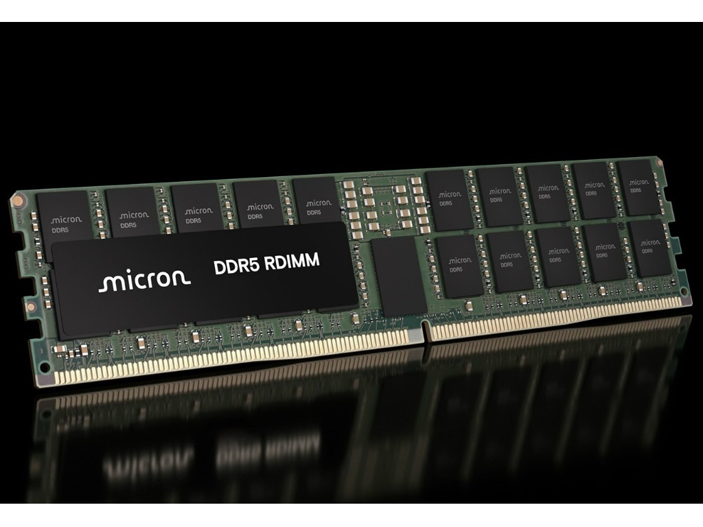 Micron、最大9,200MT/sのAIサーバー向けメモリ「256GB DDR5 RDIMM