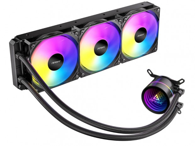 インフィニティミラー搭載の360mm AIO水冷ユニット、Antec「Luna 360 ARGB」シリーズ
