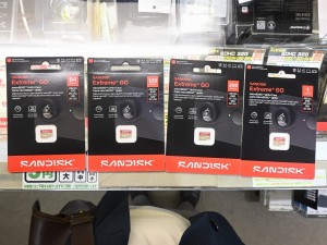 SanDiskフラッシュメモリ