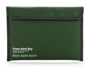 モバイルバッテリー 燃えにくい(難燃)ケース 大きめ