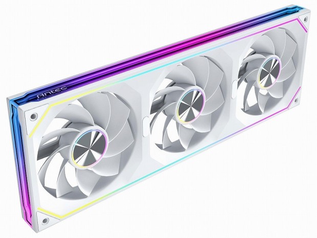 Antec、120mm×3基一体型のリバースARGBファン「Infinity Matrix 360 Reverse ARGB」