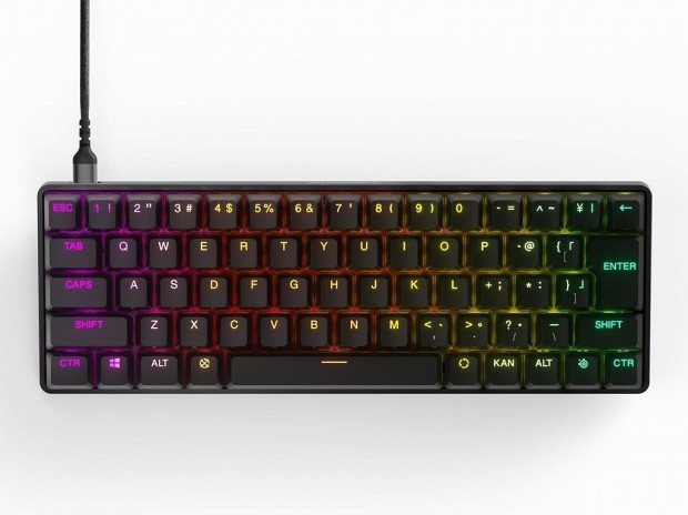 (今日のお買い得) ラピトリ対応の60％サイズゲーミングキーボード「Apex Pro Mini JP」が16％オフ