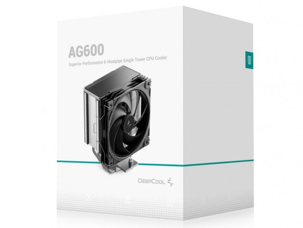DeepCool、初の6本ヒートパイプ搭載シングルタワーCPUクーラー「AG600」など計4モデル