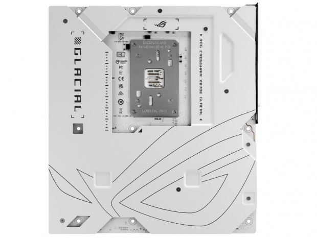 ASUS、約26万円のホワイト仕様AM5最上位マザーボード「ROG CROSSHAIR X870E GLACIAL」発売