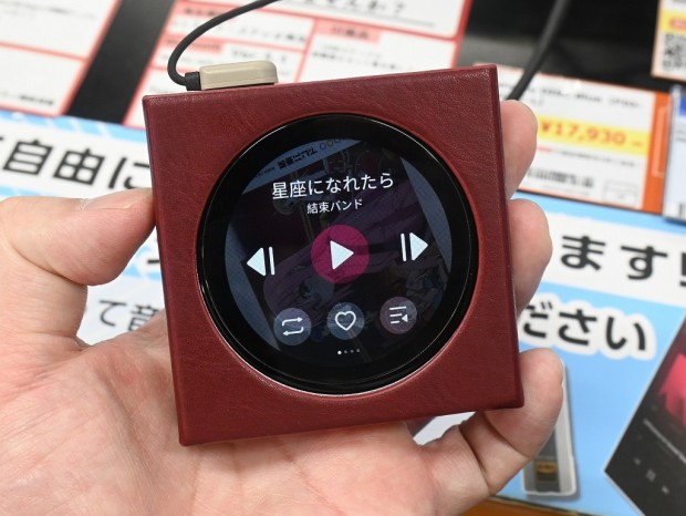 アキバ取材班) 小さなCDプレーヤーのようなエントリーDAP「Snowsky
