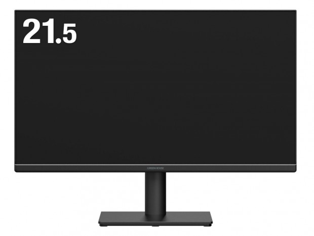 グリーンハウス、120Hz対応でVAパネル採用の21.5型フルHD液晶ディスプレイ
