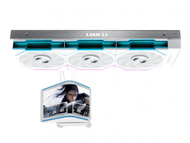 LIAN LI、電動可動の2K湾曲OLED搭載360mm AIO水冷「HydroShift II OLED Curved 360」