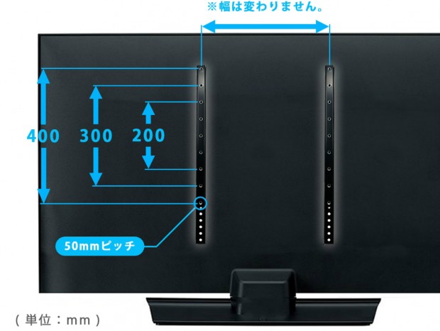 長尾製作所、ディスプレイ位置を上下左右に調整できるVESA変換ブラケット