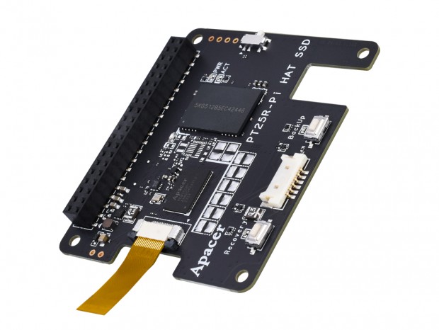 Apacer、Raspberry Pi 5専用設計のオールインワンHAT型SSD「PT25R-Pi HAT SSD」