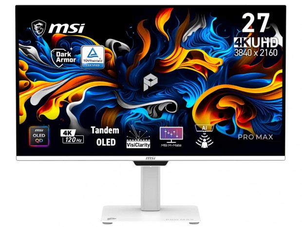 MSI、第4世代QD-OLED採用27型4KモデルなどMac専用ディスプレイ「PRO MAX」計5機種