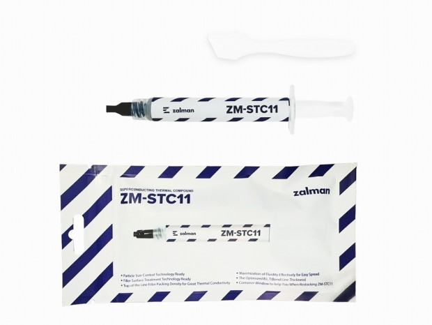 ZALMAN、18W/m·Kの高熱伝導と最適粘度のシリコングリス「ZM-STC11」