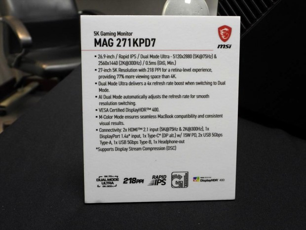 5K対応「MAG 271KPD7」