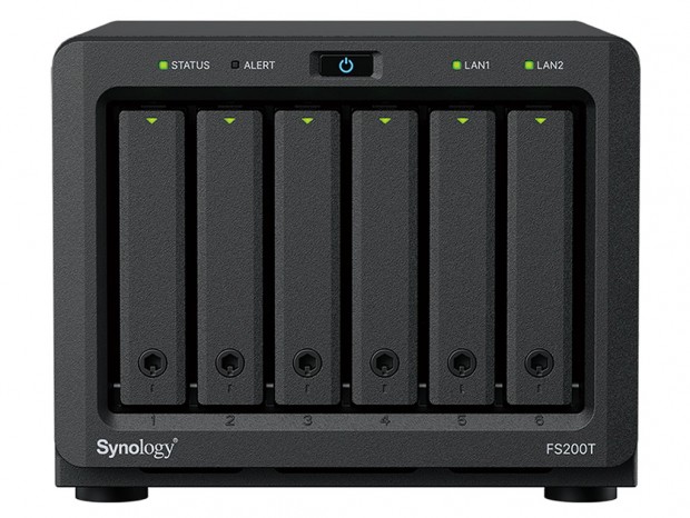 Synology、SSD×6基搭載の小型オールフラッシュNAS「FlashStation FS200T」