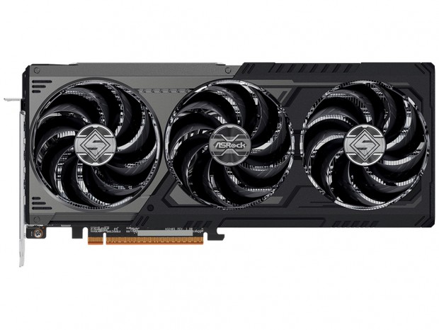 ASRock、黒基調グラフィックスカード「Radeon RX 9070 GRE Steel Legend Dark 12GB OC」