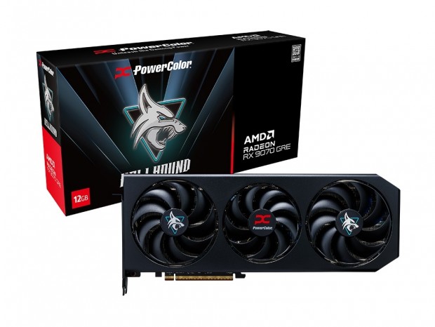 PowerColor「Hellhound」シリーズから、最大2,860MHz動作のRadeon RX 9070 GREグラフィックスカード