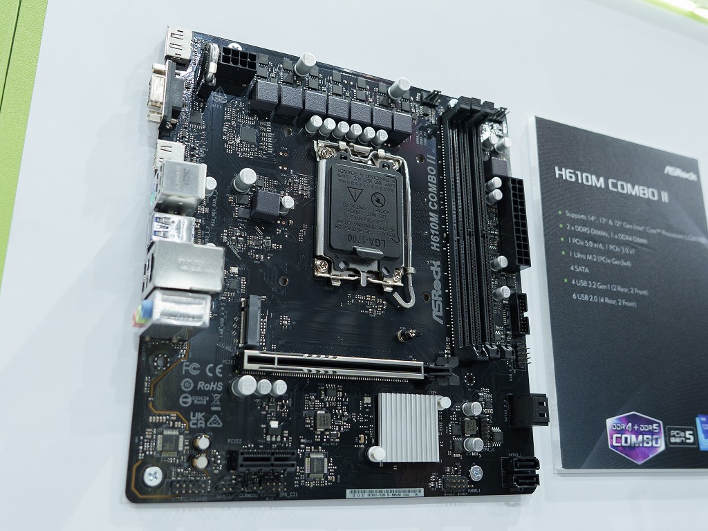 COMPUTEX 2026：DDR5とDDR4メモリの二刀流、ASRockらしい変態