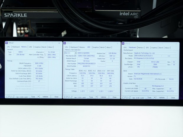 CORSAIR「CQ DIMM」の動作デモ